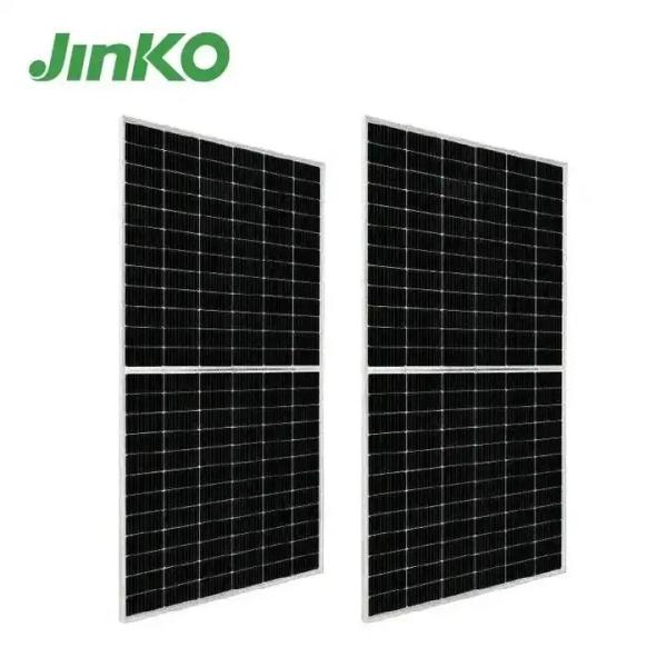 N-Type Bifacial PV Module Solar Panels Jinko Tiger Neo JKM605-625N-78HL4-BDV 156 Cells 610W