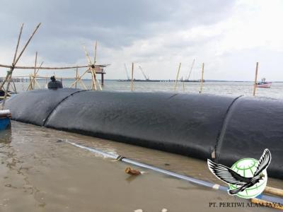 High strength Geotextile Tubes Convenient For Protective Structure