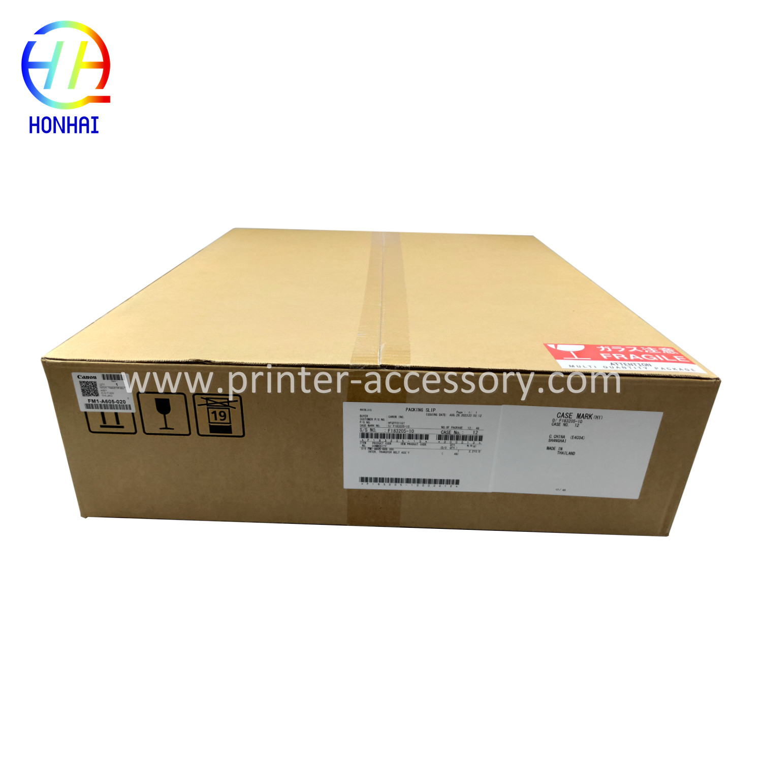 Оригинальный новый промежуточный ремень передачи ITB для Canon imageRUNNER ADVANCE C3325i C3330i FM1-A605 FM1-A605-000