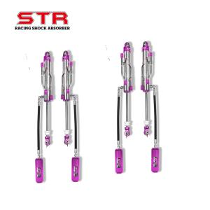 8"-18" Triple Bypass Shocks Adjustable Comp Rebound 22mm Shaft