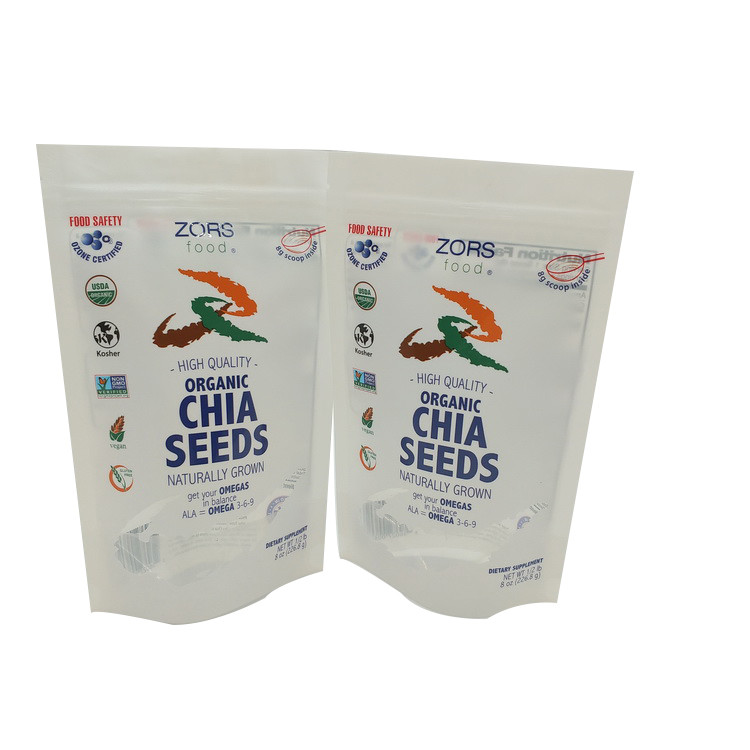 Замок Chia молнии осеменяет пакуя сумку стоит вверх изготовленное на заказ печатание цвета