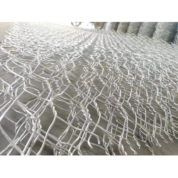 Поднос + Пластиковая пленка Габионная система ограждения Оцинкованные каменные клетки корзины