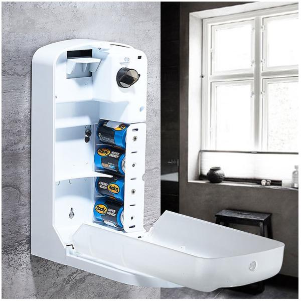 Medical Automatic Touchless Soap Dispenser Wall Mounted 1000ml Drip / Spray Model