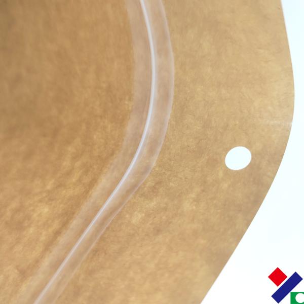 Recyclable бумажные мешки 180mic Kraft для сухой упаковки еды