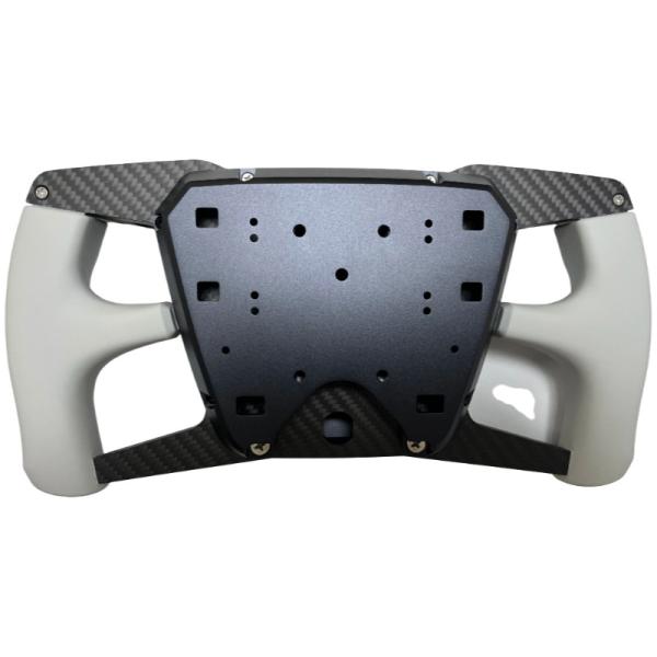 Carbon Fiber Steering Wheel Simulator Hardware Services Carbon Fiber Aluminum CNC Machined Parts