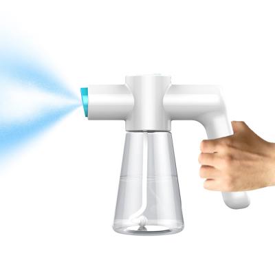 O desinfetante 730ML elétrico pulveriza a arma leve azul do Sanitizer da distância da arma 1~1.5m