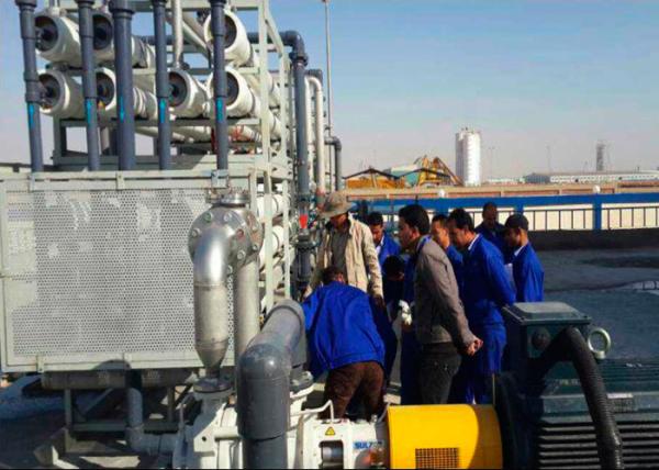 High TDS  RO seawater desalination plants for seawater purification 1500m3/day