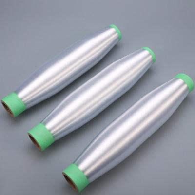 Recyclable Polyester PET Monofilament Yarn 50D White Color