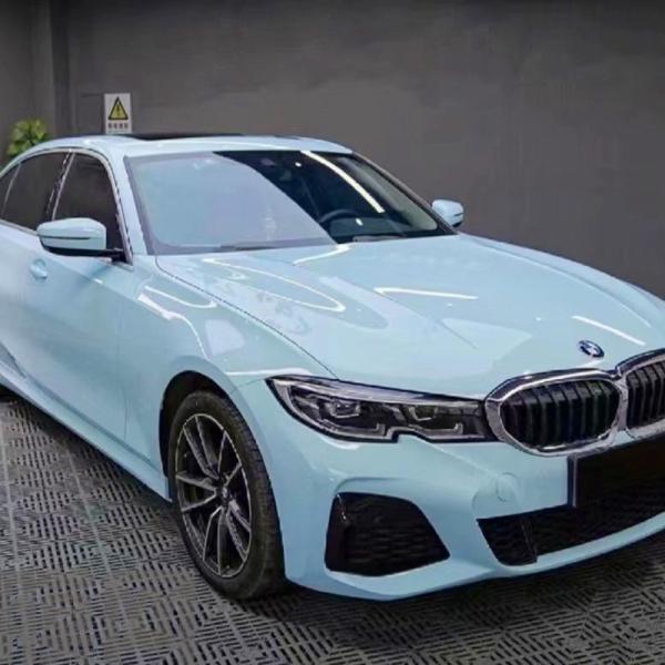 1.52m x 15m TPU Glacier Blue 6.5mil Filme de cor de carro