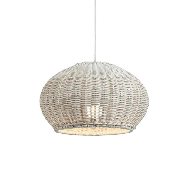 Hanging Rattan Lighting Chandelier Waterproof For Outdoor Tree