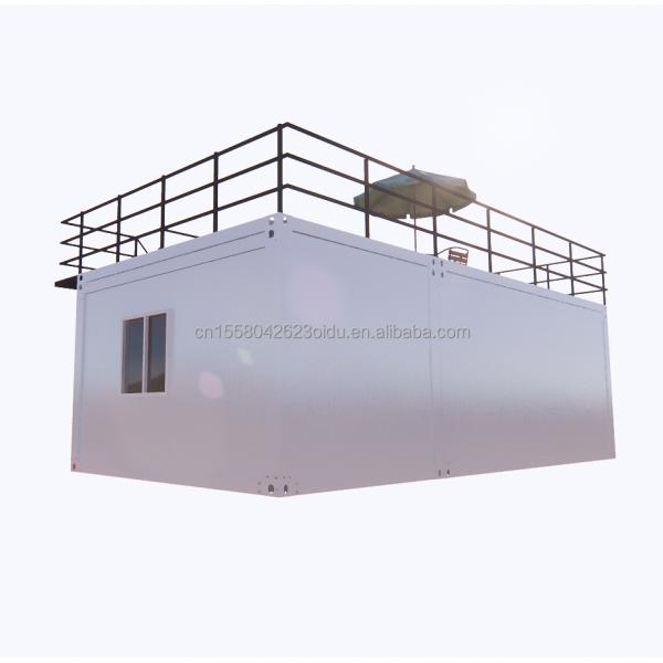 2-Bedroom Container Mobile House 20ft Wooden Luxury Garden Studio with Plane Packaging