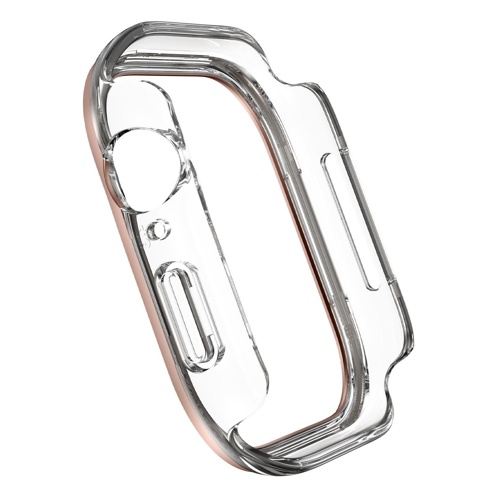 Trancparent Case for Apple Watch Ultra 2 49mm Series 10 42mm 46mm Bumper Frame Hard PC Cover Ultra 49mm Shell Protector