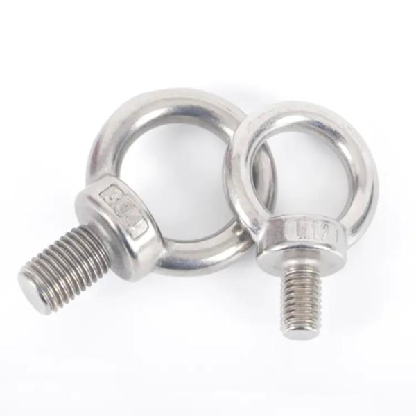 Lifting Eye Bolt And Nuts Din 580 High-Strength Stainless Steel M2-M60 Ring Bolts