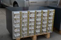 caja de depósito de acero inoxidable de seguridad 3x5 de 10m m para la cámara acorazada privada