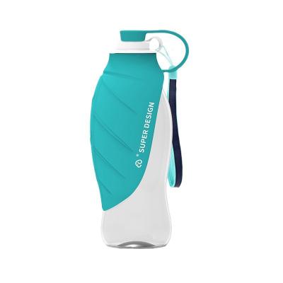 Leakproof Silicone Portable Dog Water Bottle For Walking Dog Travel Water Dispenser