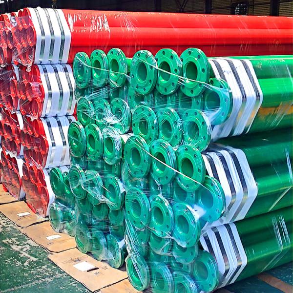 Internal and External Coated Plastic Steel Pipe Drain Pipe Fire Pipe