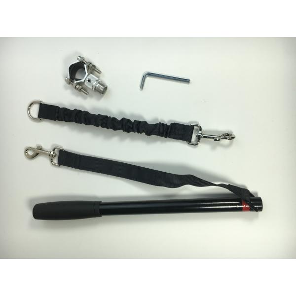 Anodizing and Sandblasted Coating Safety Dog Bike Leash Suitable for All Sizes of Dogs