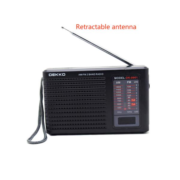 ABS аудиоплеера FM76 настольного до полудня FM радио Switchable FM дизайна