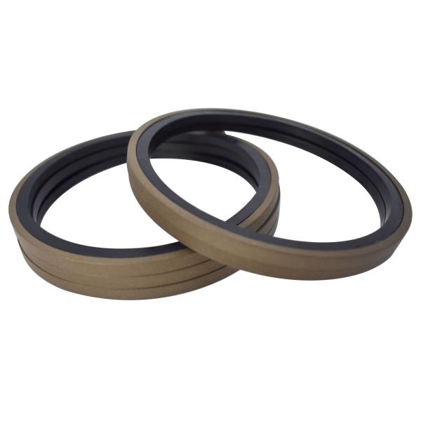 Hydraulic Cylinder Piston Seal Kit SPG 90x7.3 NBR Nitrile Bronze PTFE Construction Machinery Seals for Excavators