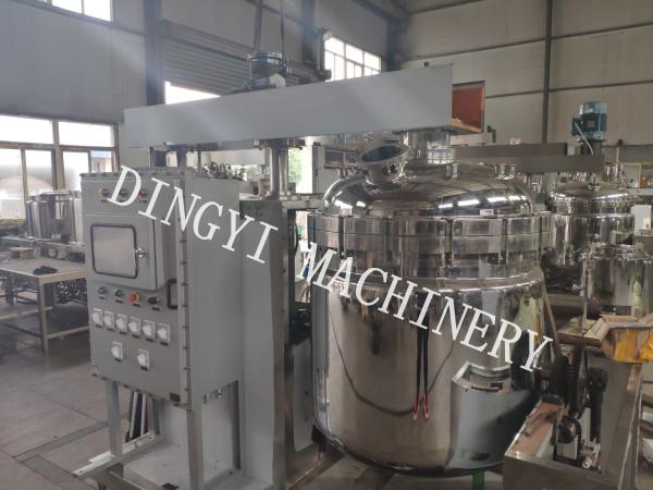 Ointment And Cream Vacuum Planetary Mixer With PLC Control Touch Screen