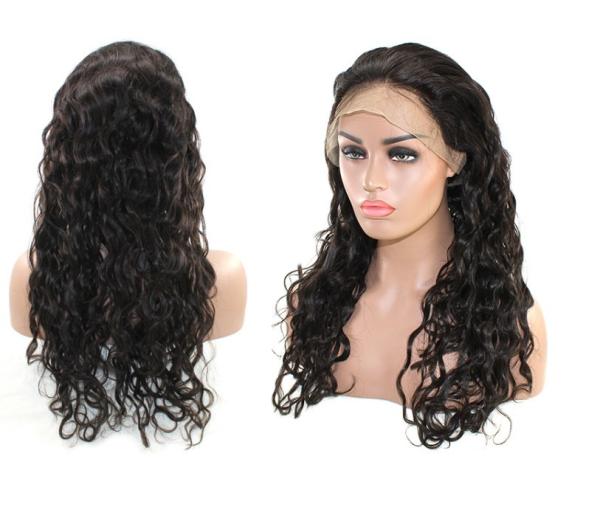Wholesale Raw Natural Wave Human Hair Wig Bundles Human Hair 5*5 Transparent Closure Raw Hair Lace Front Wigs for Black Woman