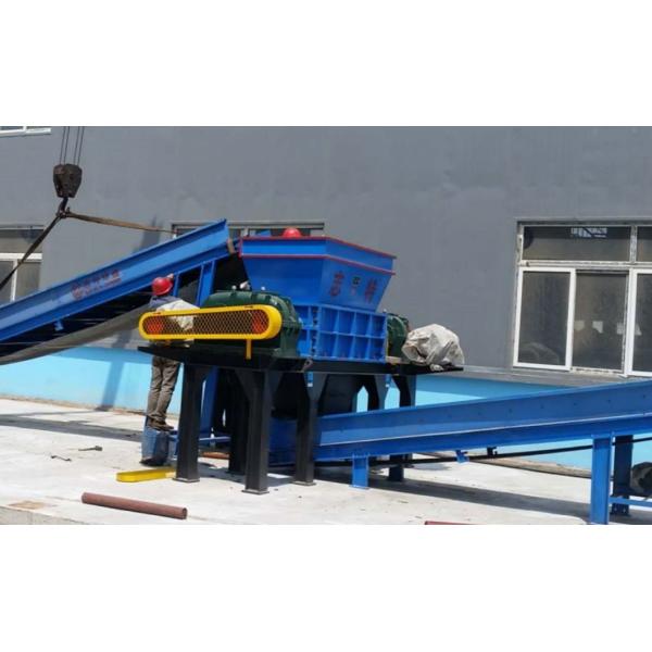 Full Automatic Control Double Shaft Shredder for Scrap Metal/Plastic/Wood/Solid Urban Waste