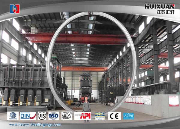4140 Q345D 50Mn Industrial Forged Flanges Large Scale 9000MM Diameter