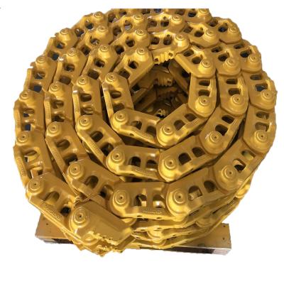 Black or Yellow Lubricated Chain and Track Link Dozer Undercarriage Parts for D6C D6D