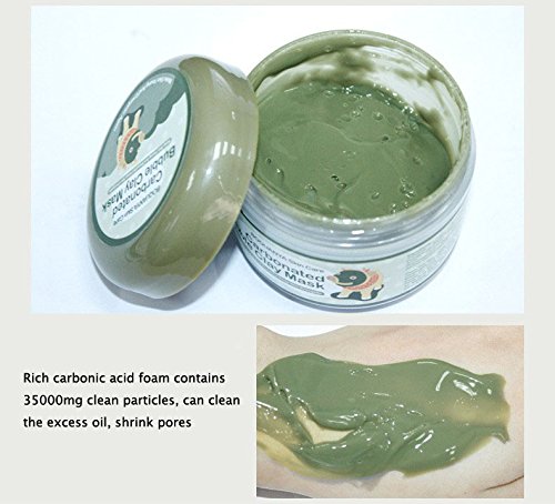 Глубокий очищая лицевой щиток гермошлема заботы кожи, Карбонатед лицевой щиток гермошлема глины пузыря для угорь