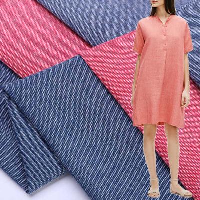 o fio da tela tecida 40s 30s de 110gsm-160gsm Oxford tingiu a tela da camisa