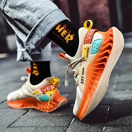 Xidiso Mens Fashion Sneakers Cross Training Shoes For Tennis Rubber Sole