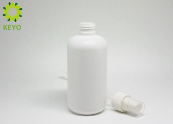 White HDPE Plastic Face Mist Bottle , 250ml Cosmetic Packaging Bottles