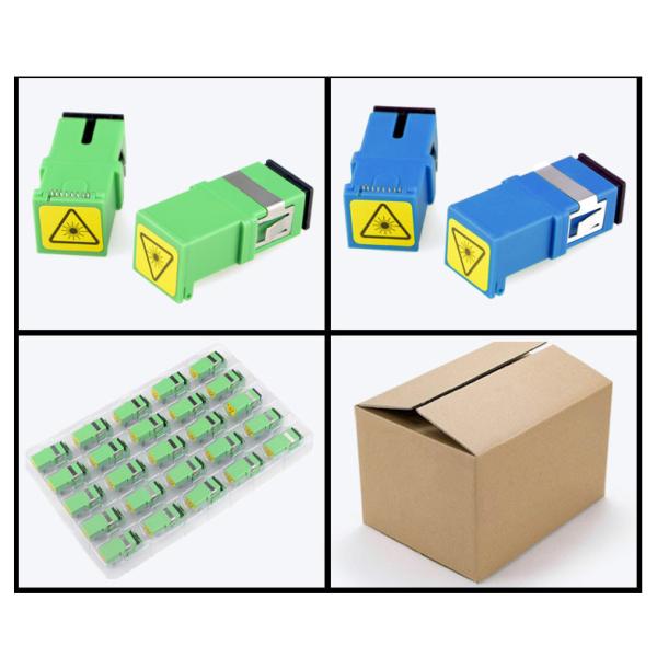 Соединитель ранга несущей переходника оптического волокна муфты фланца волокна SC-SC симплексный