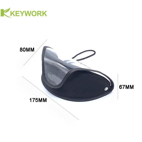 Semi мягкие солнечные очки спорт покрывают прозрачную фабрику внутренней раковины ПК заволакивания PVC наружную