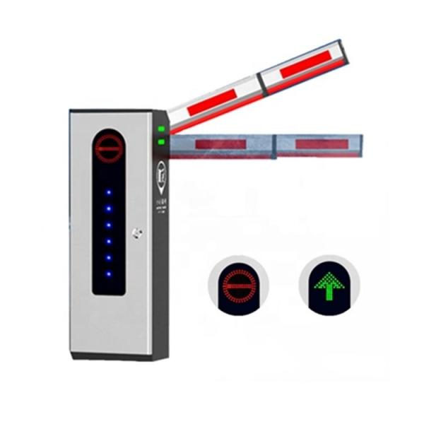 Economical Straight Boom Car Barrier Gate 140W With DC Motor Brushless