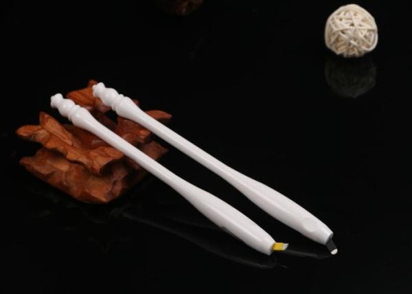 Permanent Makeup Hair Stroked Embroidery Microblading Pen for microblade White Color