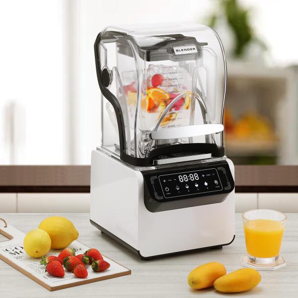 DIY Commercial Blender Multi-purpose Low Noise Smoothie Blender with Programmable Loops