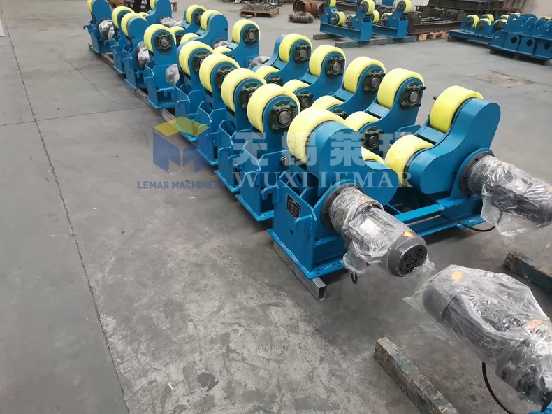 600–4000mm  20 Ton Self-Aligning Welding Rotator, Self Adjust Turning Rolls  for Tank & Pipe Welding
