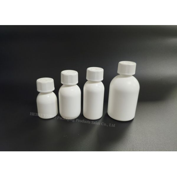 Tapa de botella Textura 3D Prescripción Botella de medicina de plástico Serigrafía