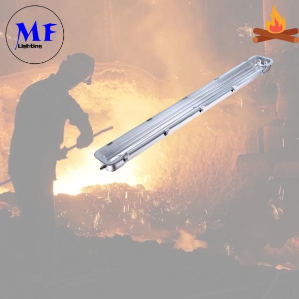 Lâmpada LED Tri Proof Light Lâmpada LED de aço inoxidável IP66 Ik08 2FT 4FT 5FT à prova de poeira