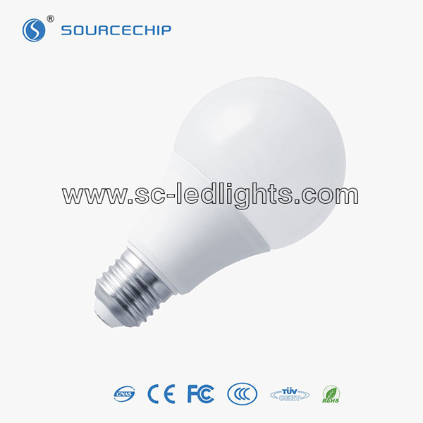 9W dimmable led bulb E27 B22 E14 led bulb