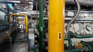 China Oil Refinery 60MW Natural Gas / Flare Gas Fired Power Plants