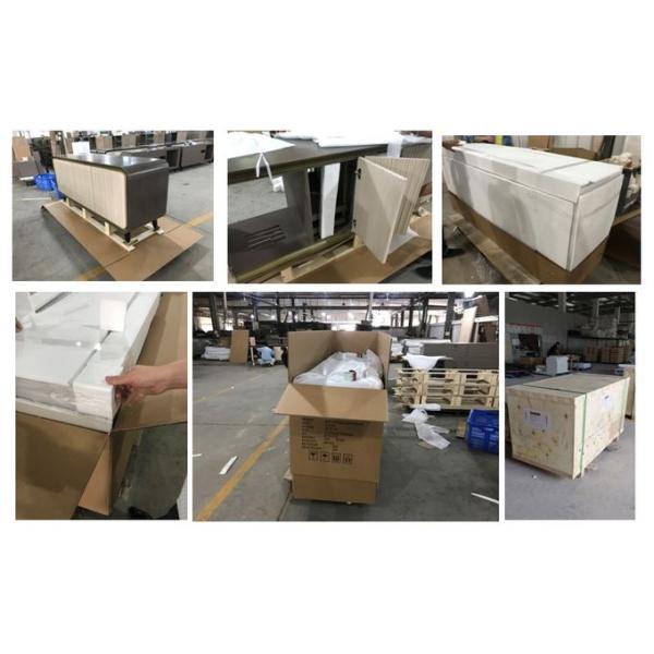 Springhill Suites Hotel Customized Simple Upholstery Fabric with HPL Wooden Hotel Furniture Queen Bed headboard