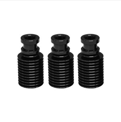 Universal Remote 1.75mm 3.0mm E3D V6 Heat Pipe Heat Sink Pure Black