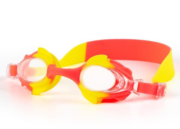 Kids Eyewear Cute Professional Non Leaking Swim Glasses Anti-Fog UV Protector Silicone Swim Goggles
