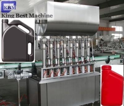 Linear Type 4000BPH Oil Bottling Equipment