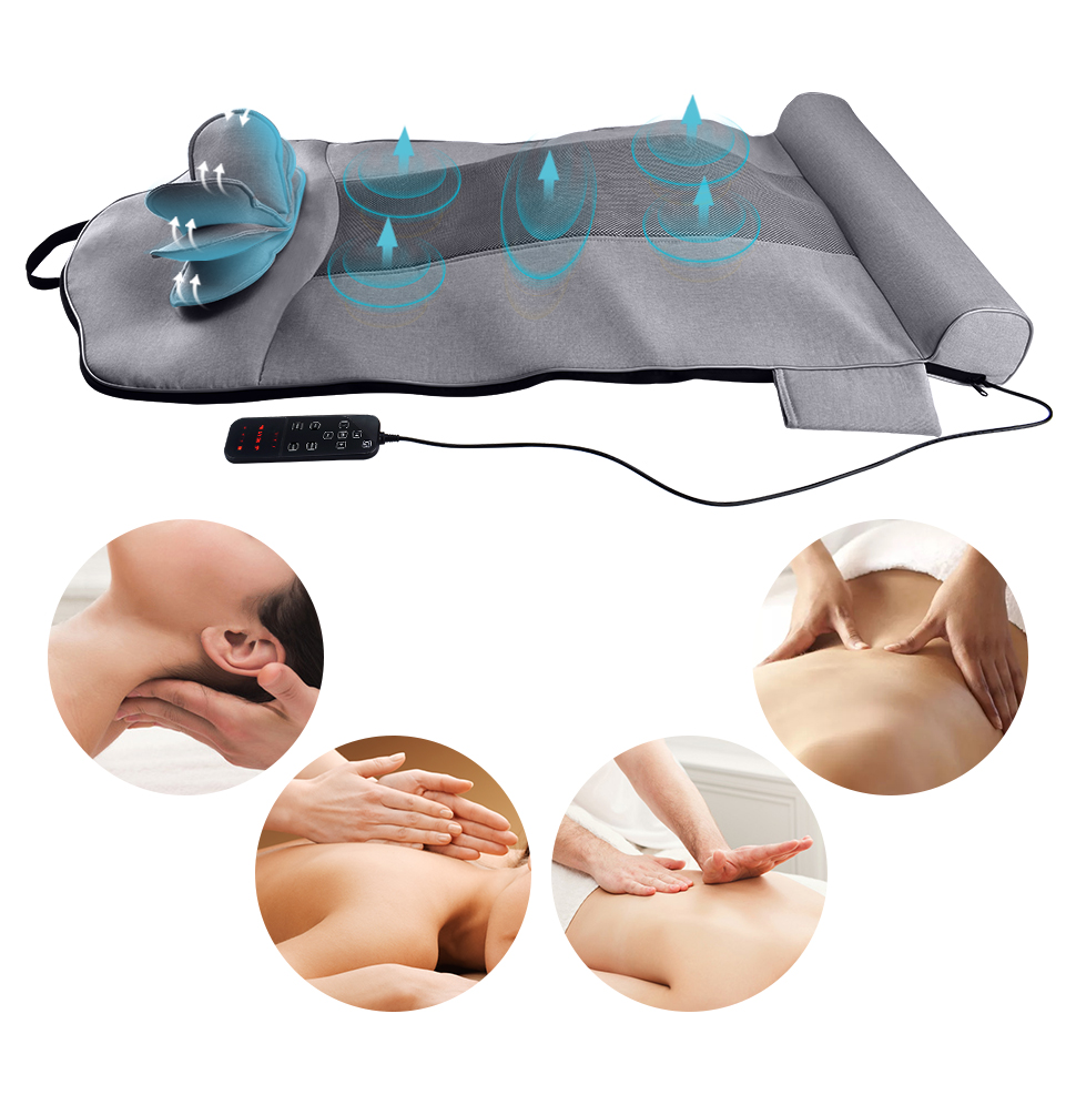 High Quality PU Electric Airbag Compression Body Massage Mattress for Relaxing Massager