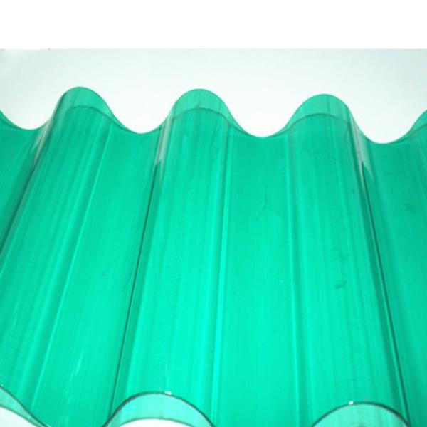 Ancho del invernadero 930mm 1mm PC Placa de resistencia de placa de plástico con solución de rasguño