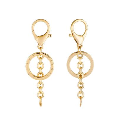 DIY Kits Lobster Clasps Keychain Gold Clip Hooks for Keychain Holders Ladies Handbags