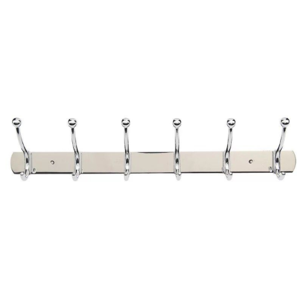 Wall Hanging Stainless Steel Robe Hook  Wall Mounted Clothes Robe Towel Coat Hook Rack
